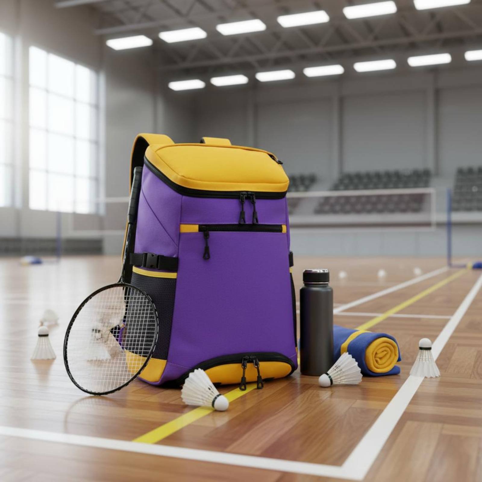 Badminton Racket - Ransel Bulu Tangkis Kapasitas Besar, Tas