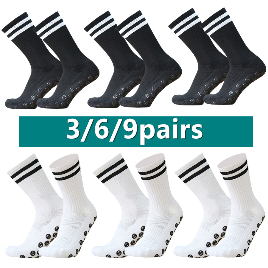 Skateboard - 3/6/9 pasang kaos kaki olahraga atletik