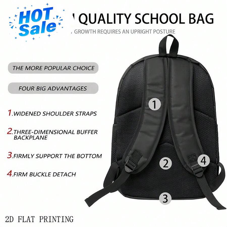 1 Buah Ransel Sekolah Motif Sk - Skateboard ulasan dan harga