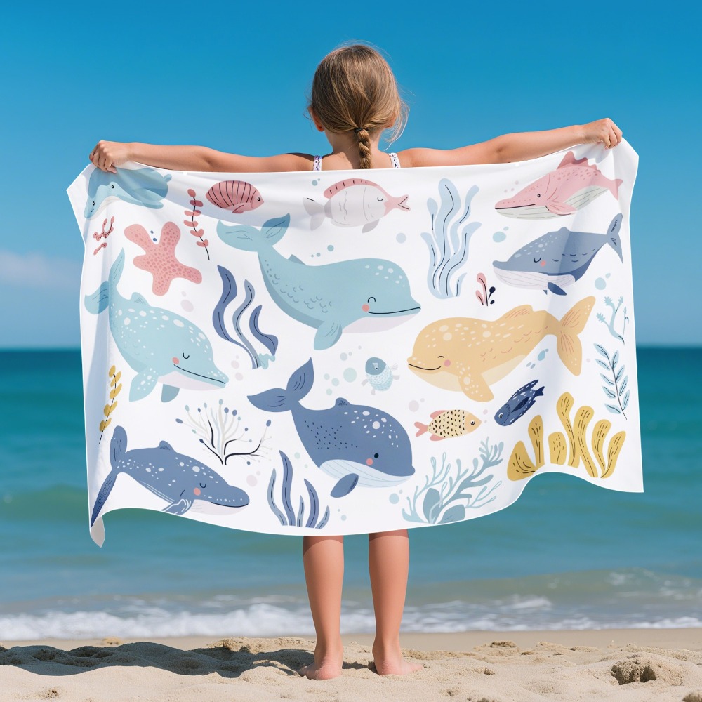 Handuk Pantai Pola Kartun Vers - Yoga Mat ulasan dan harga