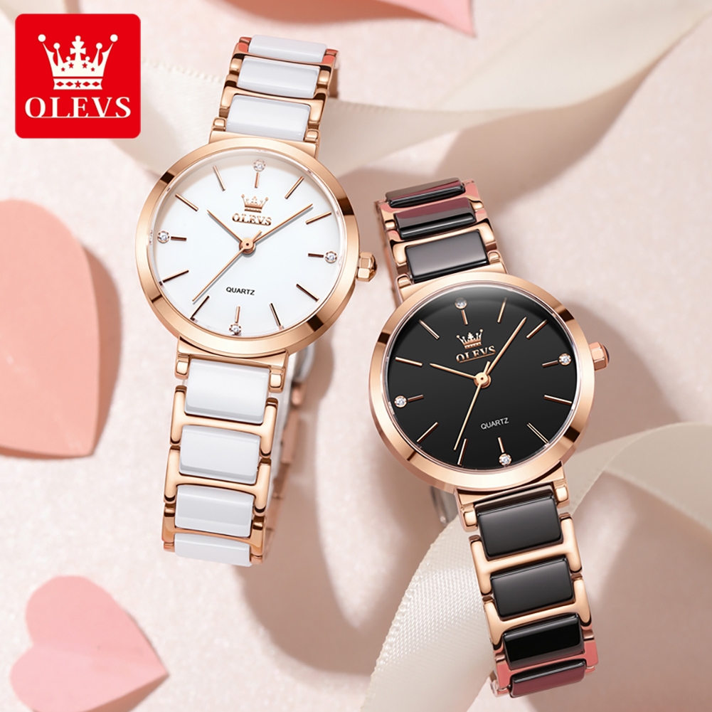 Jam Tangan Wanita OLEVS 5877 M - Resistance Band ulasan dan harga