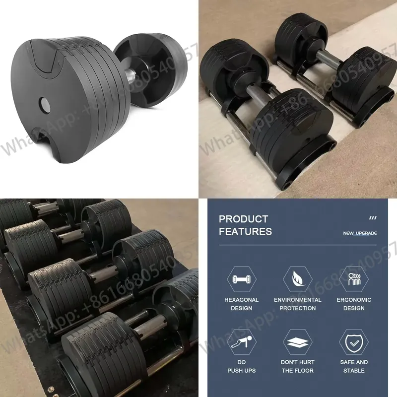 Set Dumbbell Berat 2.5-80KG, C - Dumbbell Set ulasan dan harga
