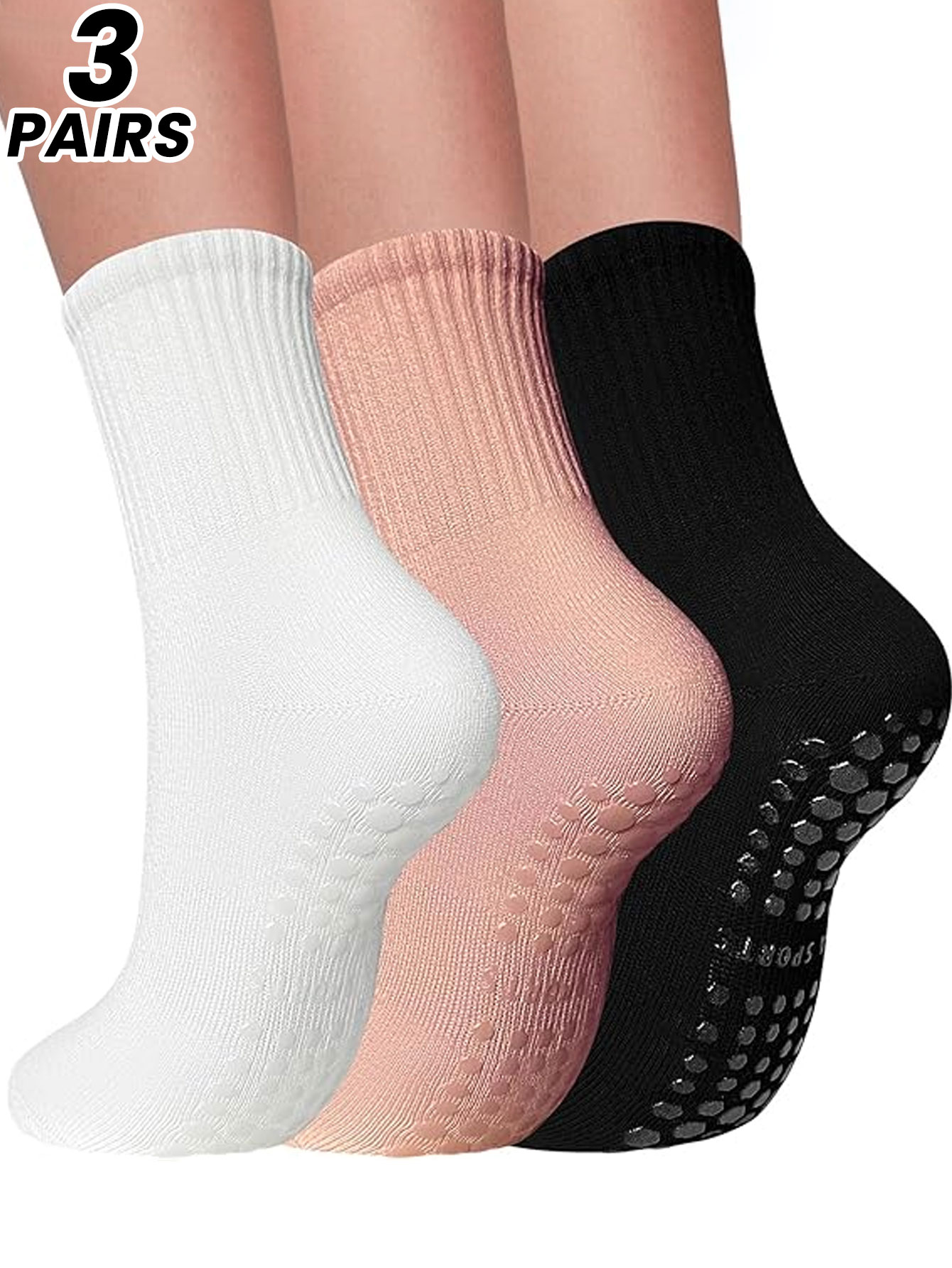 3 pasang kaus kaki yoga profes - Yoga Mat ulasan dan harga