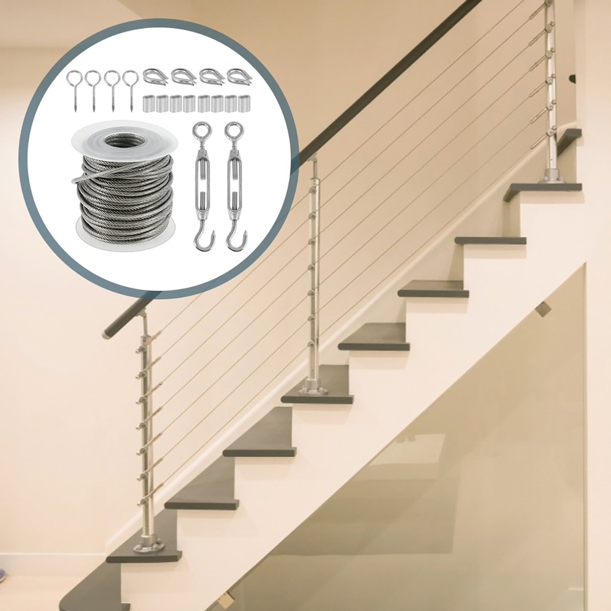 Tali kabel kawat baja tahan ka - Jump Rope ulasan dan harga