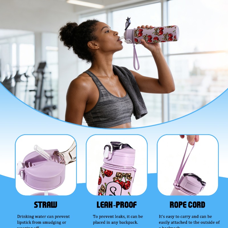 Botol Air Plastik Anti Bocor B - Sports Water Bottle Insulated ulasan dan harga