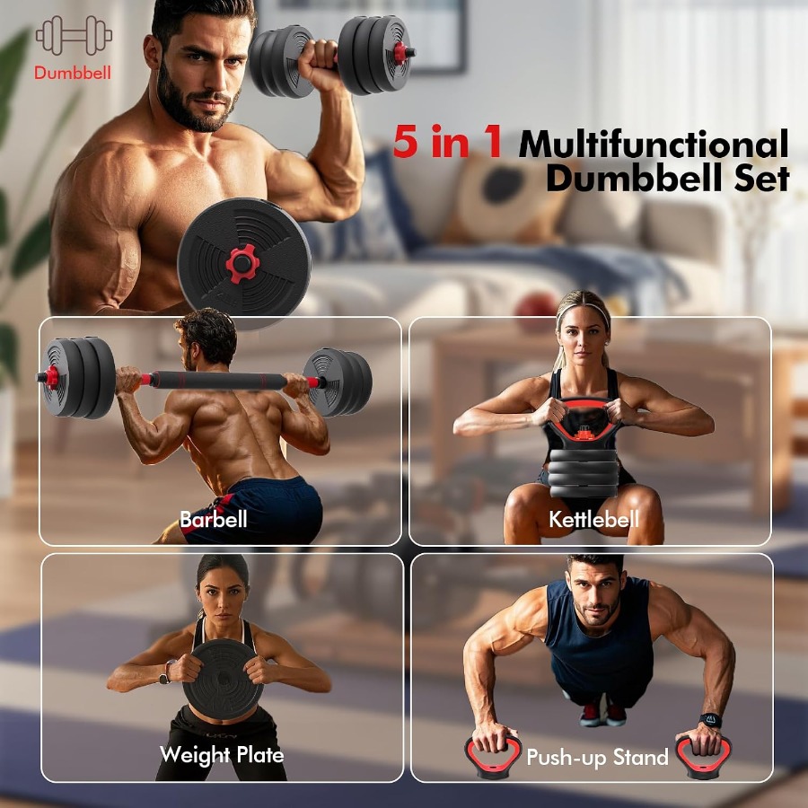 Set Dumbbell yang Dapat Disesu - Dumbbell Set ulasan dan harga