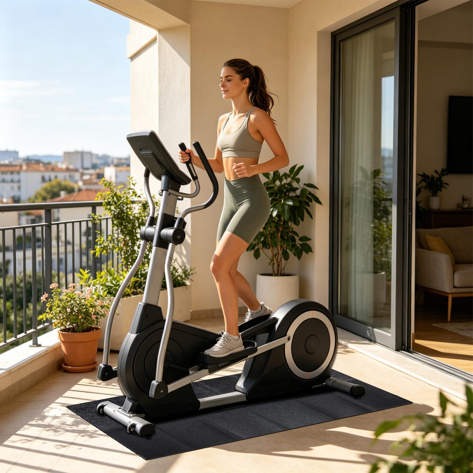 Alas Treadmill Tahan Air, Lipa - Yoga Mat ulasan dan harga