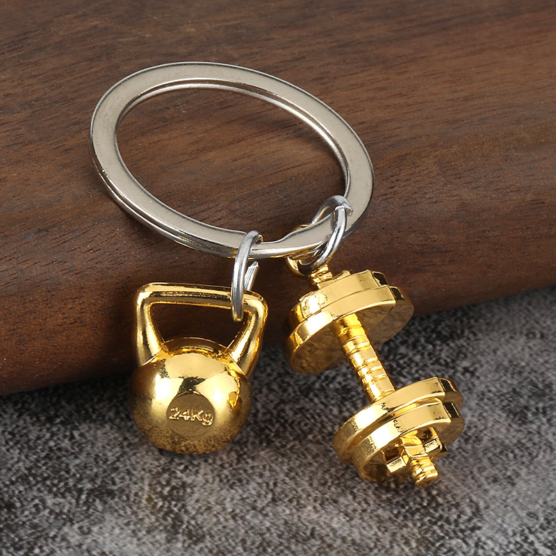 Liontin berbentuk alat olahrag - Dumbbell Set ulasan dan harga