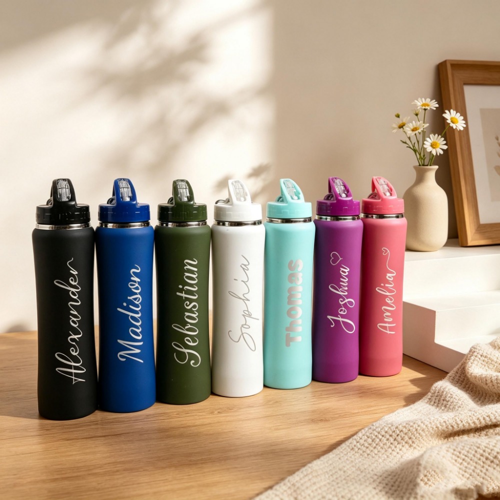 1. Botol Air Baja Tahan Karat  - Sports Water Bottle Insulated ulasan dan harga