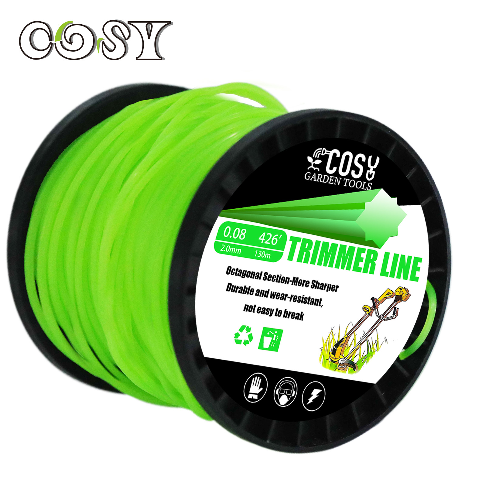 2.7Mm * 1LB Nilon Bentuk Segi  - Jump Rope ulasan dan harga