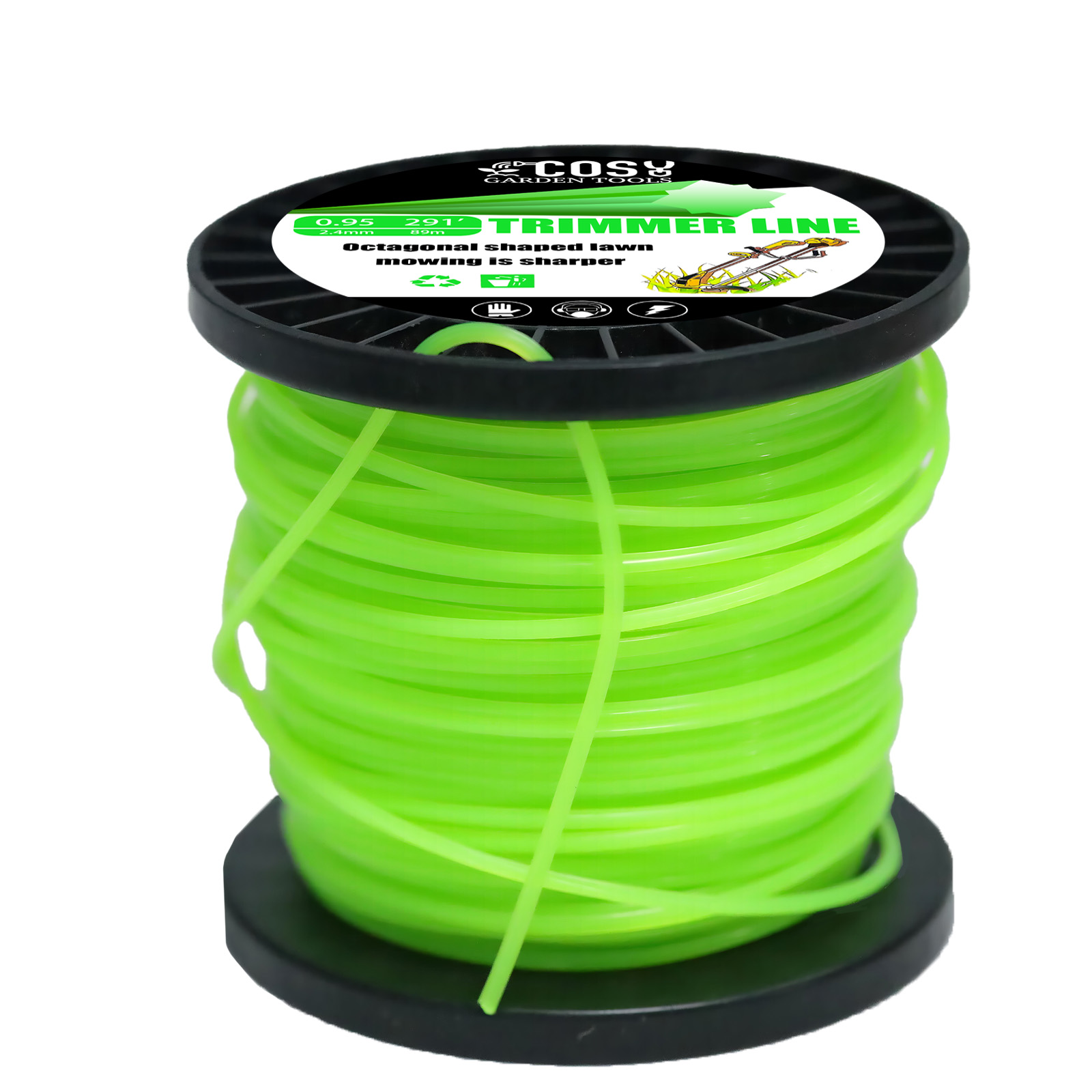 2.7Mm * 1LB Nilon Bentuk Segi  - Jump Rope ulasan dan harga
